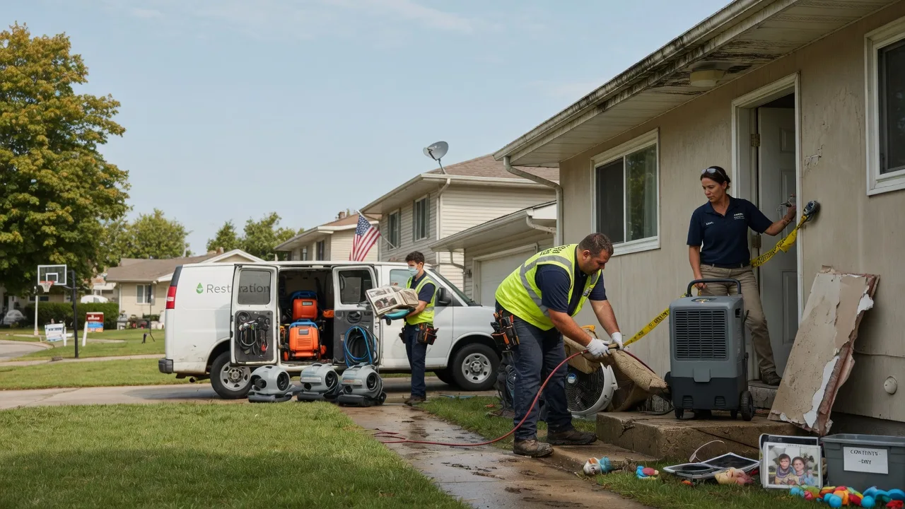 Water Damage Restoration in Hoagland, IN near me